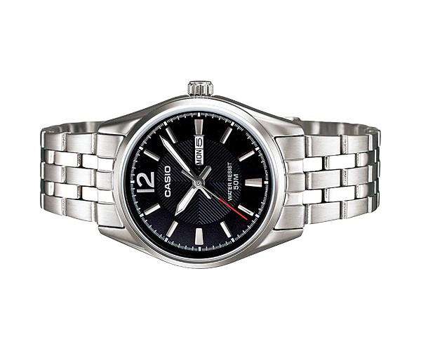 Casio LTP-1335D-1AVDF Silver Stainless Steel Strap Watch for Women-Watch Portal Philippines