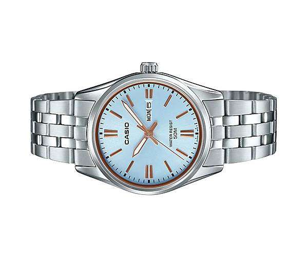 Casio LTP-1335D-2AVDF Silver Stainless Steel Strap Watch for Women-Watch Portal Philippines