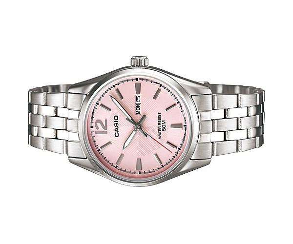 Casio LTP-1335D-5AVDF Silver Stainless Steel Strap Watch for Women-Watch Portal Philippines