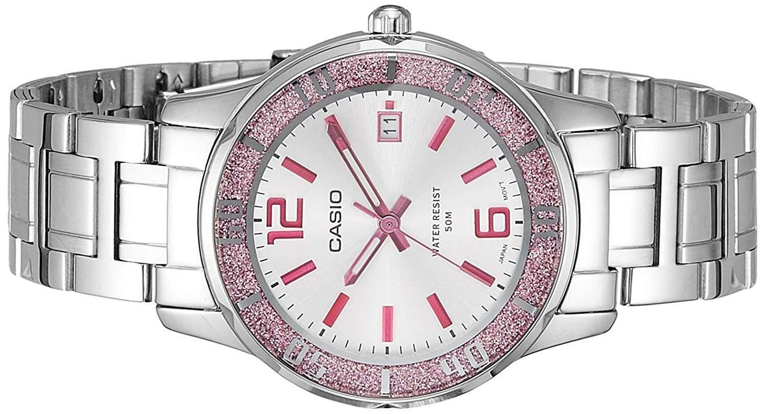 Casio LTP-1359D-4AVDF Silver Stainless Steel Strap for Women-Watch Portal Philippines