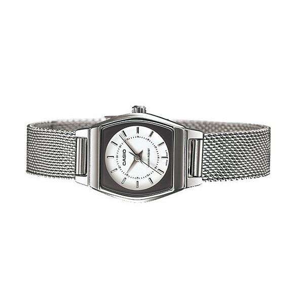 Casio LTP-1364D-7AVDF Silver Stainless Steel Mesh Strap Watch for Women-Watch Portal Philippines