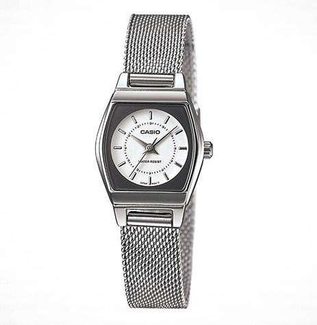 Casio LTP-1364D-7AVDF Silver Stainless Steel Mesh Strap Watch for Women-Watch Portal Philippines