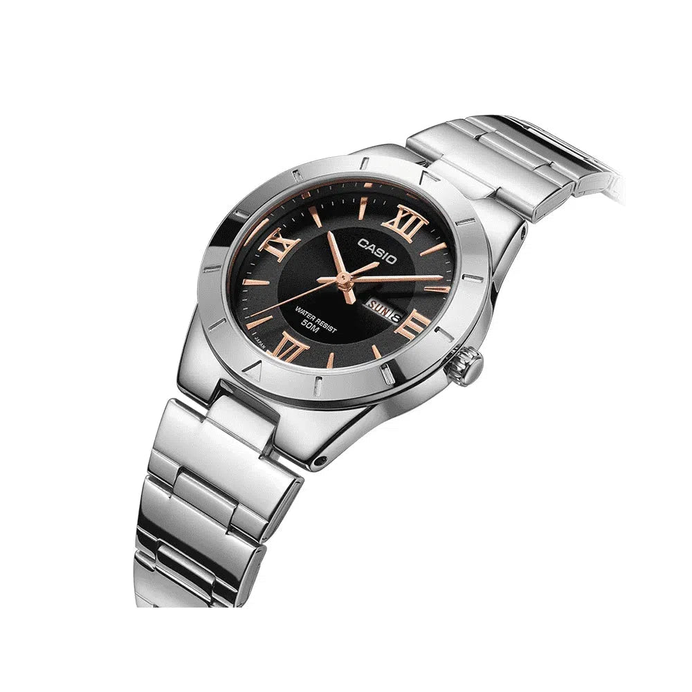 Casio LTP-1410D-1A Silver Stainless Watch for Women-Watch Portal Philippines