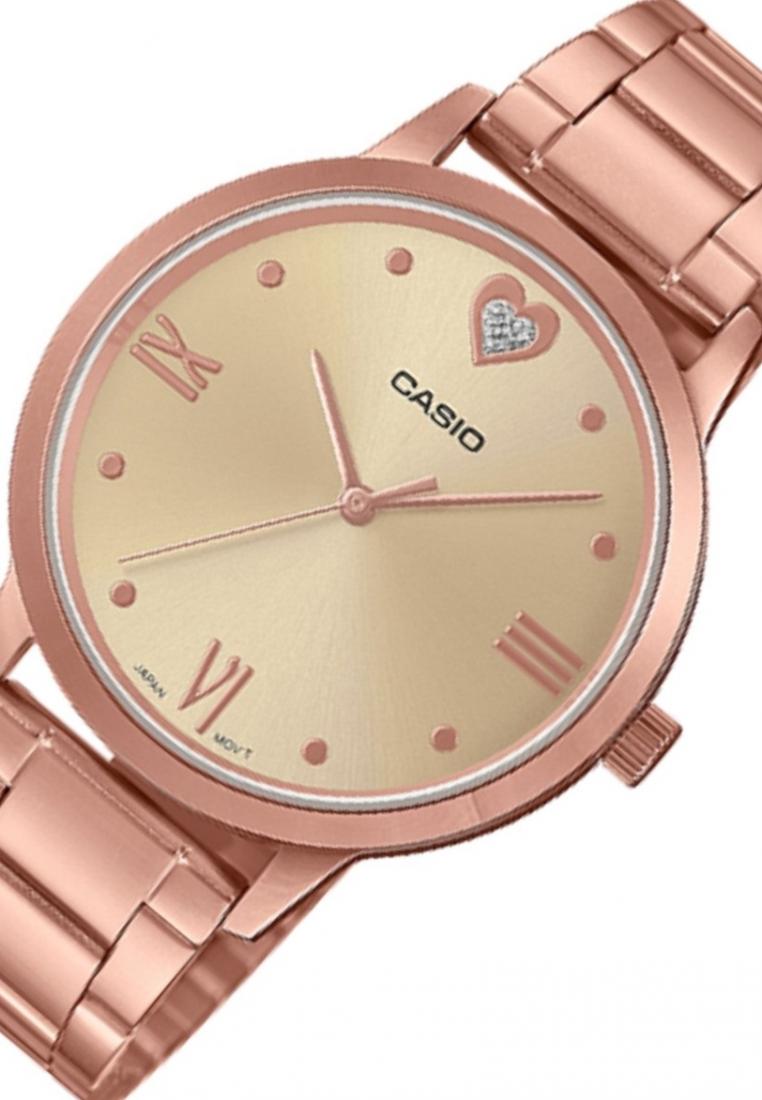 Casio LTP-2022VPG-9C Analog Stainless Steel Strap Watch For Women-Watch Portal Philippines