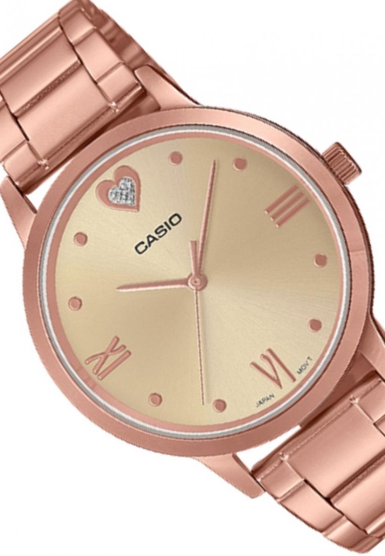 Casio LTP-2022VPG-9C Analog Stainless Steel Strap Watch For Women-Watch Portal Philippines