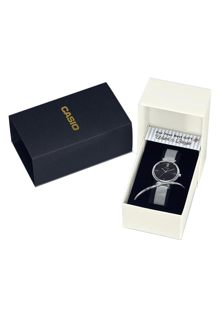 Casio LTP-2023VM-1CDR Analog Stainless Steel Strap Watch For Women-Watch Portal Philippines