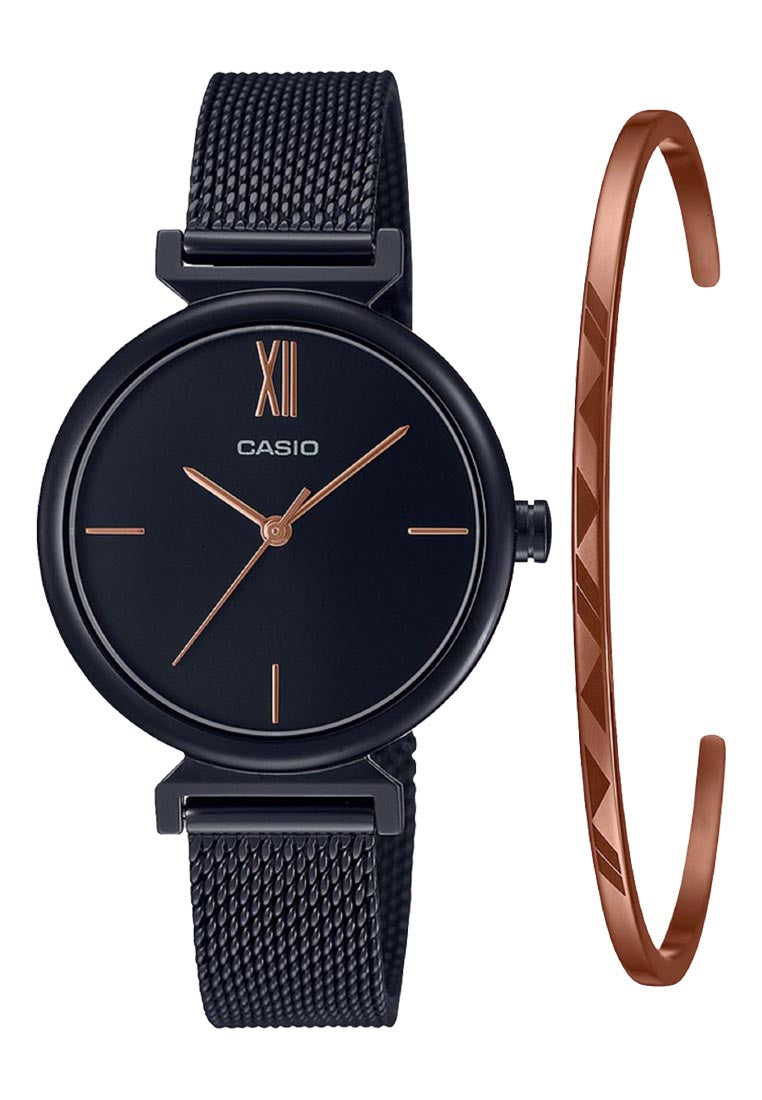 Casio LTP-2023VMB-1CDR Analog Stainless Steel Strap Watch For Women-Watch Portal Philippines
