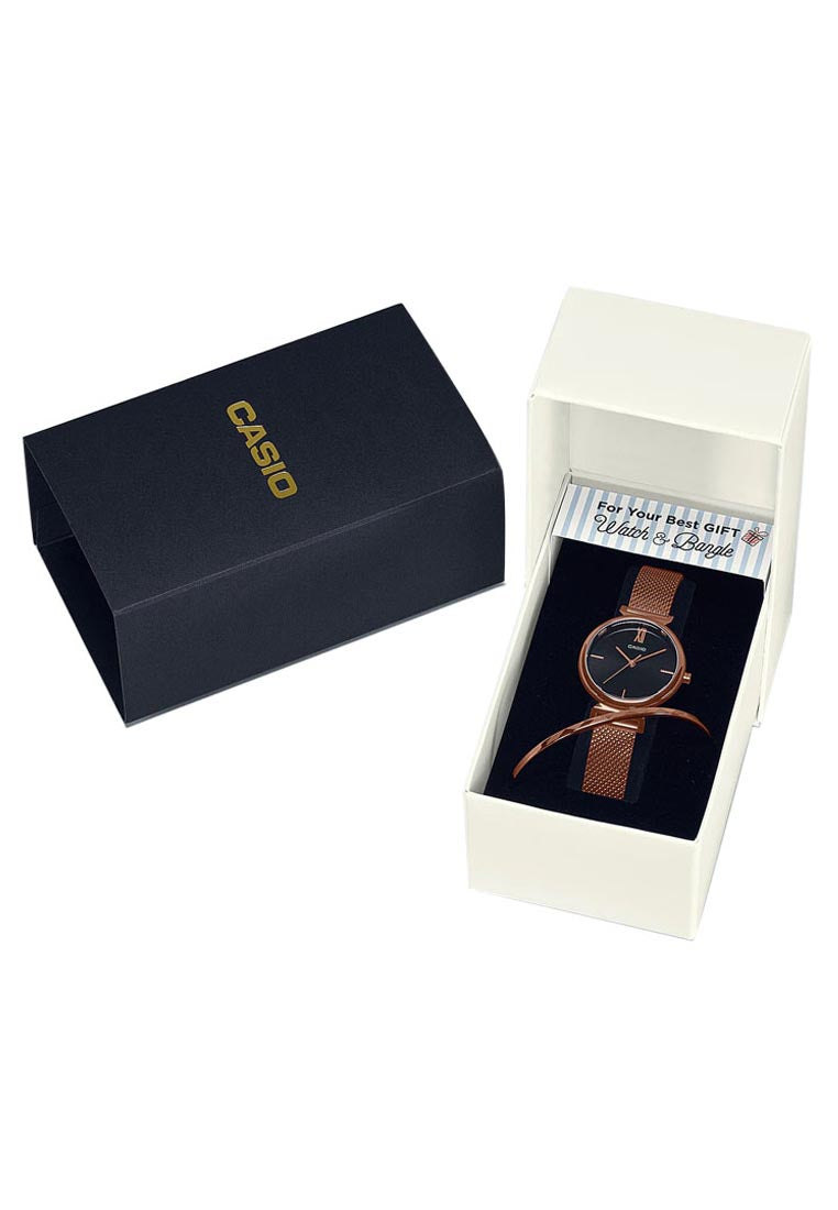 Casio LTP-2023VMR-1CDR Analog Watch Stainless Steel Strap For Women-Watch Portal Philippines