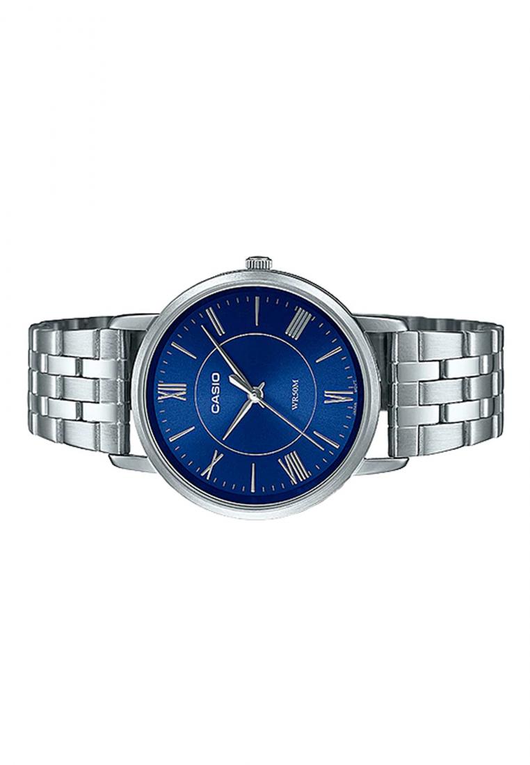 Casio LTP-B110D-2A Analog Stainless Steel Strap Watch For Women-Watch Portal Philippines