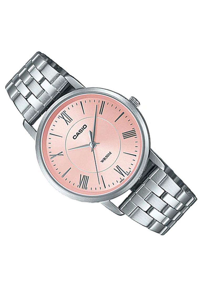 Casio LTP-B110D-4A Analog Stainless Steel Strap Watch For Women-Watch Portal Philippines