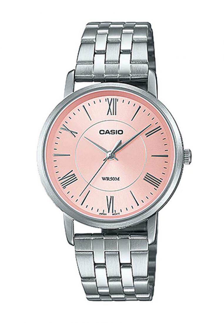 Casio LTP-B110D-4A Analog Stainless Steel Strap Watch For Women-Watch Portal Philippines