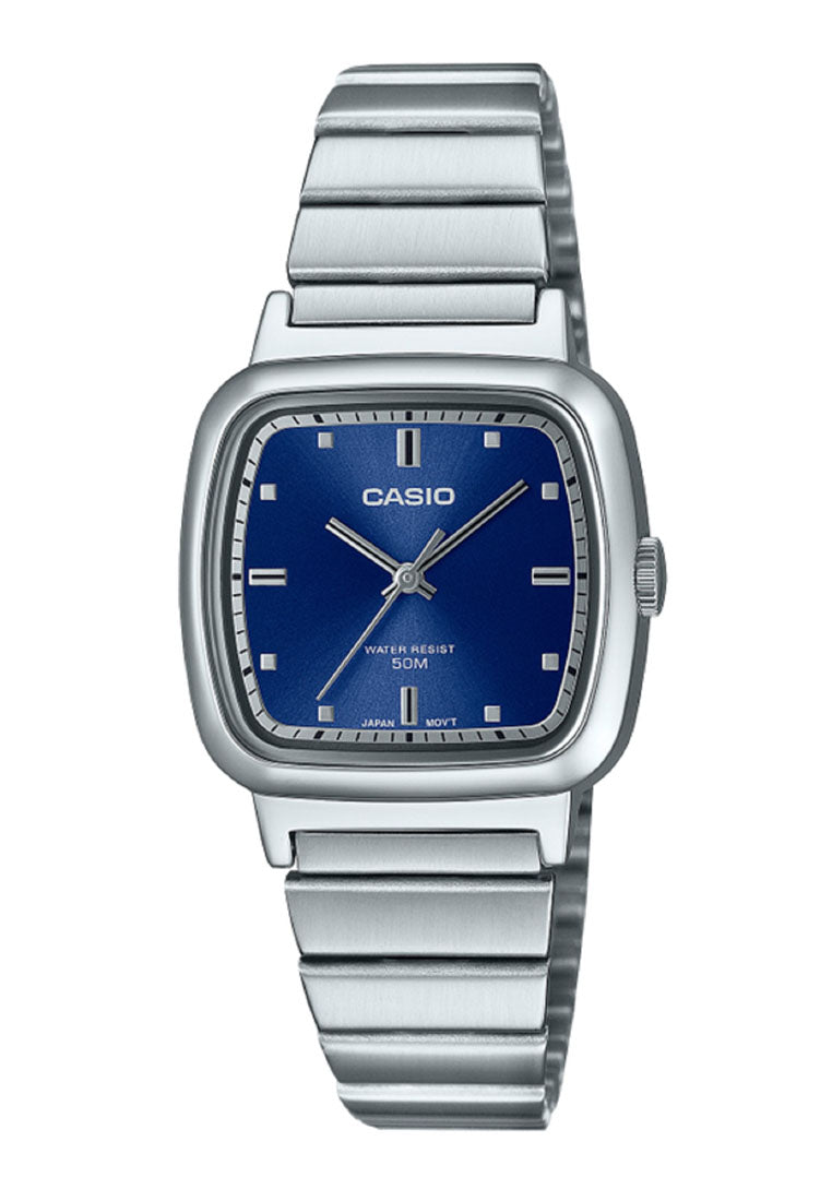 Casio LTP-B140D-2A Analog Stainless Steel Strap Watch For Women-Watch Portal Philippines