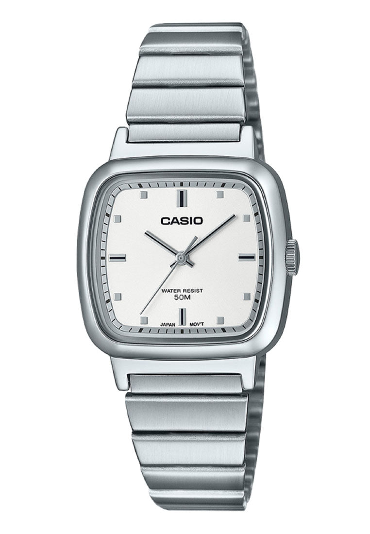 Casio LTP-B140D-7A Analog Stainless Steel Strap Watch For Women-Watch Portal Philippines