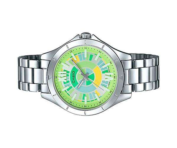 Casio LTP-E129D-3A Silver Stainless Steel Strap Watch for Women-Watch Portal Philippines