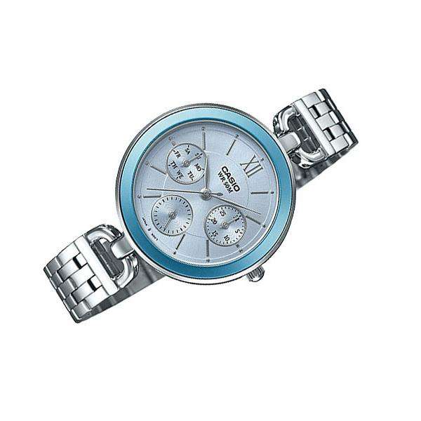 Casio LTP-E406D-2AVDF Silver Stainless Steel Strap Watch for Women-Watch Portal Philippines