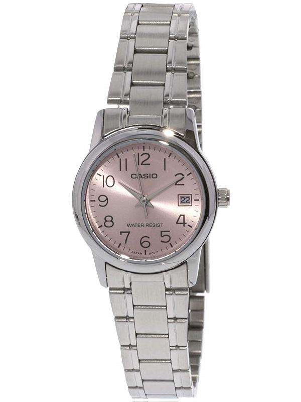 Casio LTP-V002D-4B Silver Stainless Steel Strap Watch for Women-Watch Portal Philippines