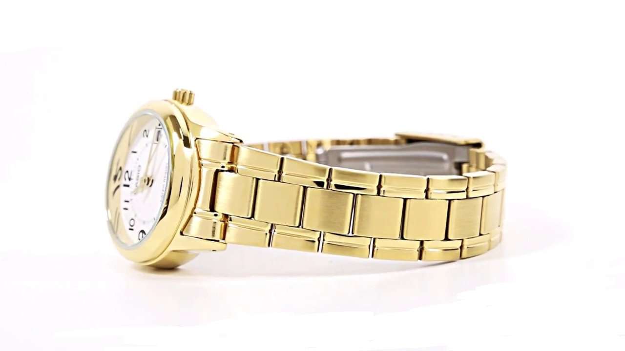 Casio LTP-V002G-7B Gold Stainless Steel Strap Watch for Women-Watch Portal Philippines