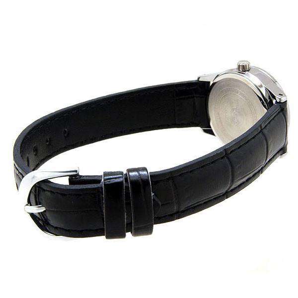 Casio LTP-V002L-7B Black Leather Strap Watch for Women-Watch Portal Philippines