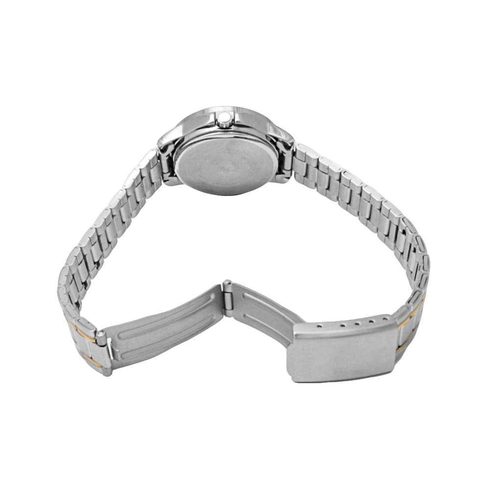 Casio LTP-V004SG-9A Two Tone Stainless Steel Strap Watch for Women-Watch Portal Philippines