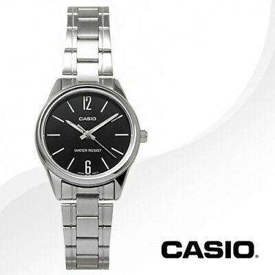 Casio LTP-V005D-1B Silver Stainless Steel Strap Watch for Women-Watch Portal Philippines