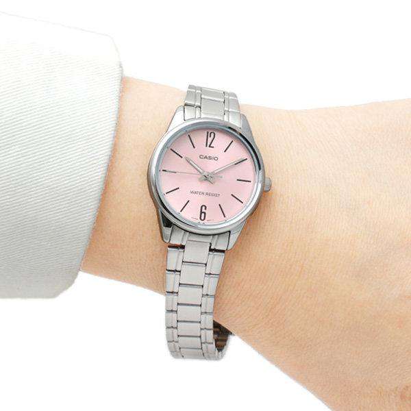 Casio LTP-V005D-4B Silver Stainless Steel Strap Watch for Women-Watch Portal Philippines
