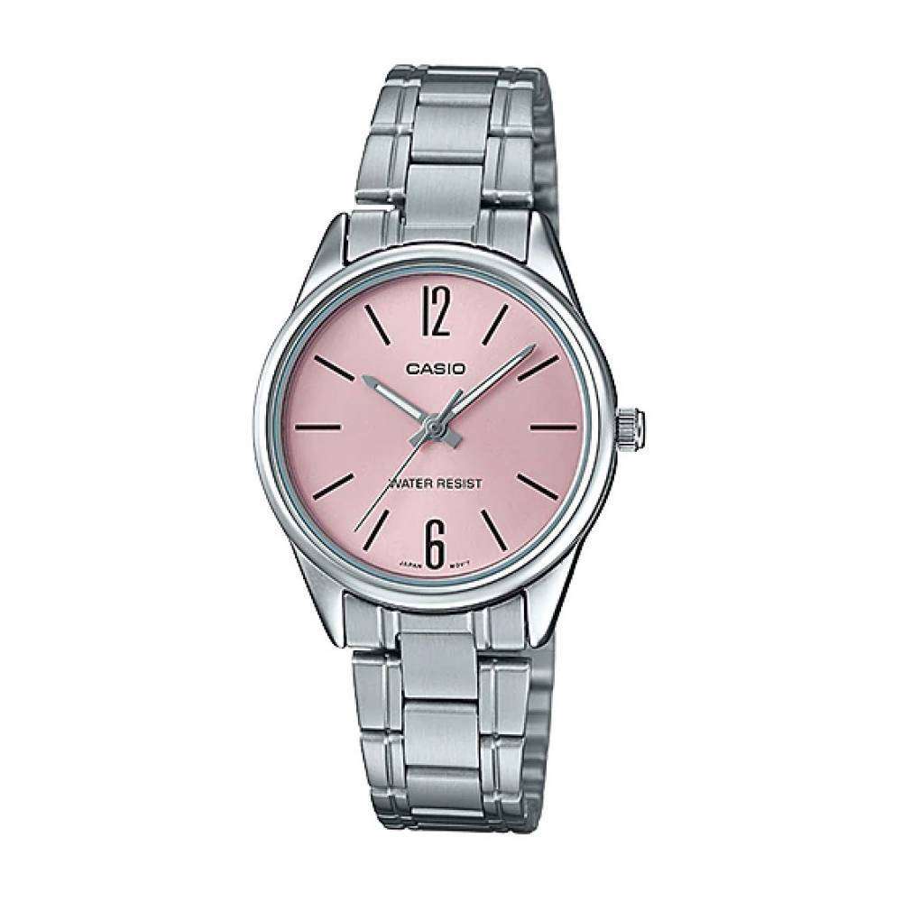 Casio LTP-V005D-4B Silver Stainless Steel Strap Watch for Women-Watch Portal Philippines