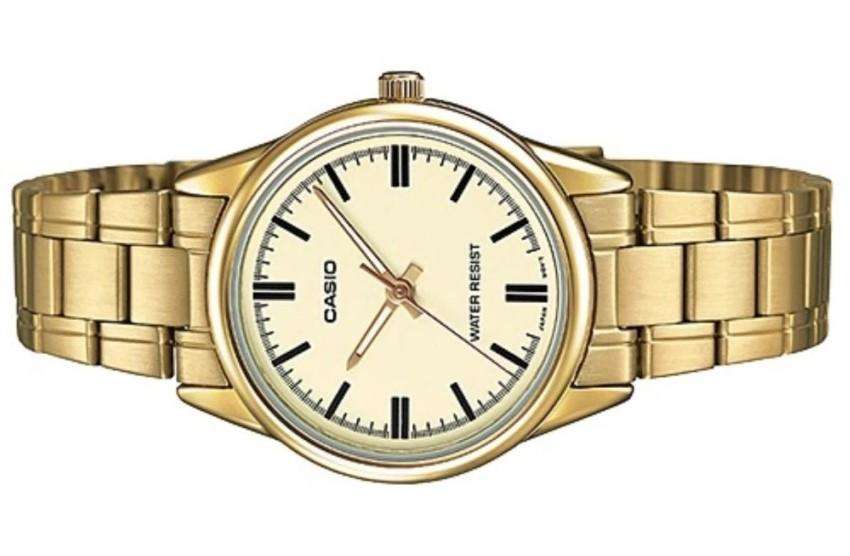 Casio LTP-V005G-9A Gold Stainless Steel Strap Watch for Women-Watch Portal Philippines