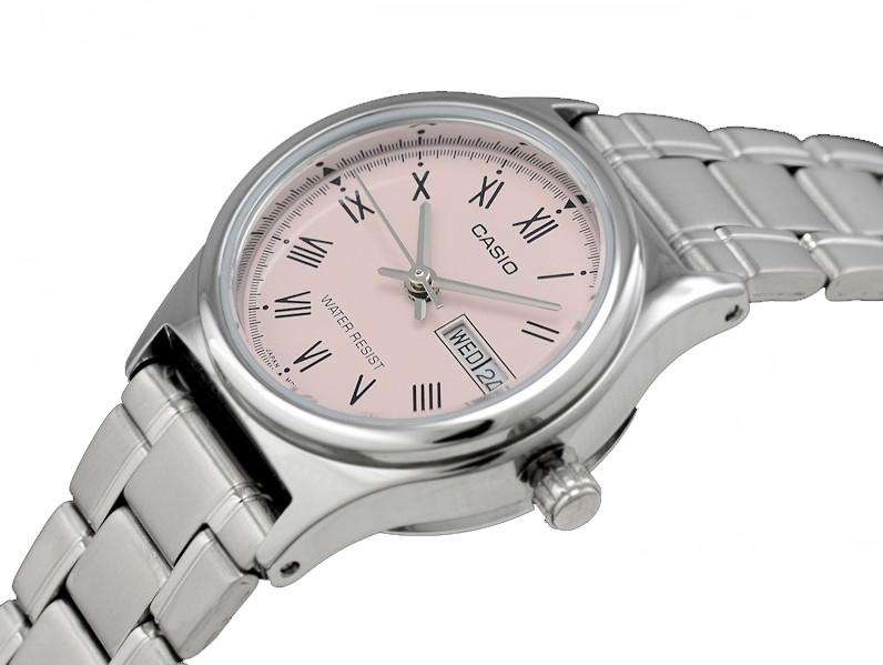 Casio LTP-V006D-4B Silver Stainless Steel Strap Watch for Women-Watch Portal Philippines