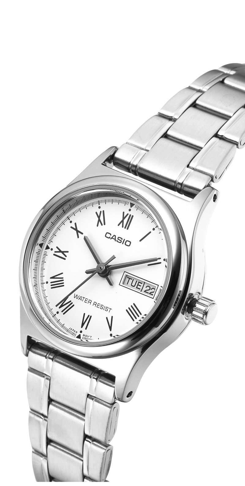 Casio LTP-V006D-7B Silver Stainless Steel Strap Watch for Women-Watch Portal Philippines