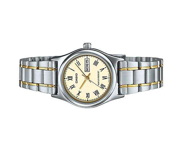 Casio LTP-V006SG-9B Two Tone Stainless Watch for Women-Watch Portal Philippines