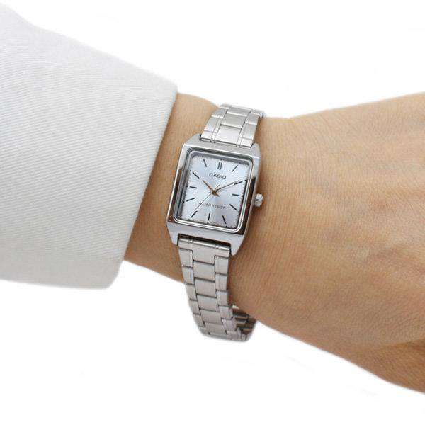 Casio LTP-V007D-2E Silver Stainless Watch for Women-Watch Portal Philippines