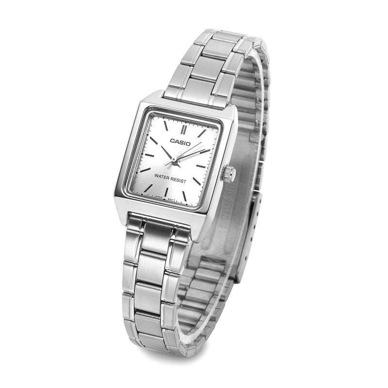 Casio LTP-V007D-7E Silver Stainless Watch for Women-Watch Portal Philippines