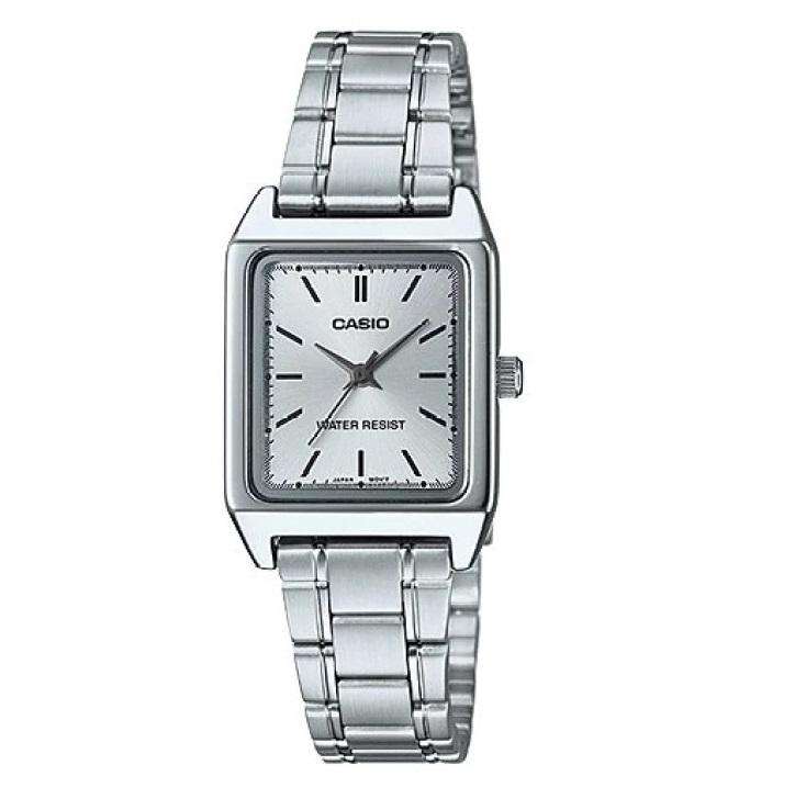 Casio LTP-V007D-7E Silver Stainless Watch for Women-Watch Portal Philippines