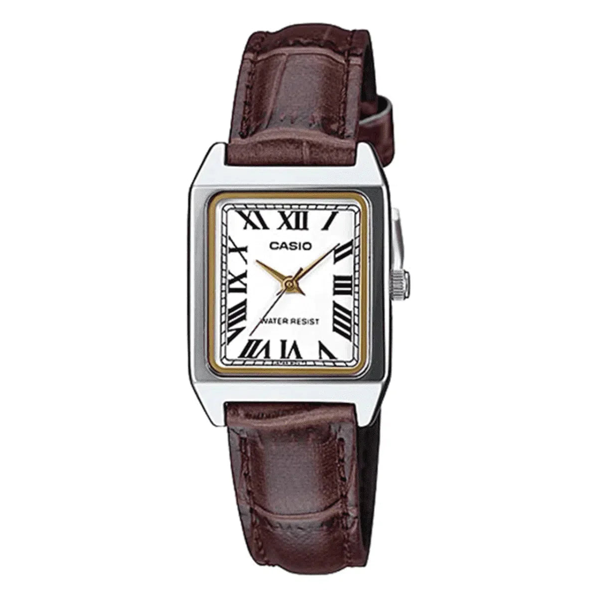 Casio LTP-V007L-7B2 Brown Leather Watch for Women-Watch Portal Philippines