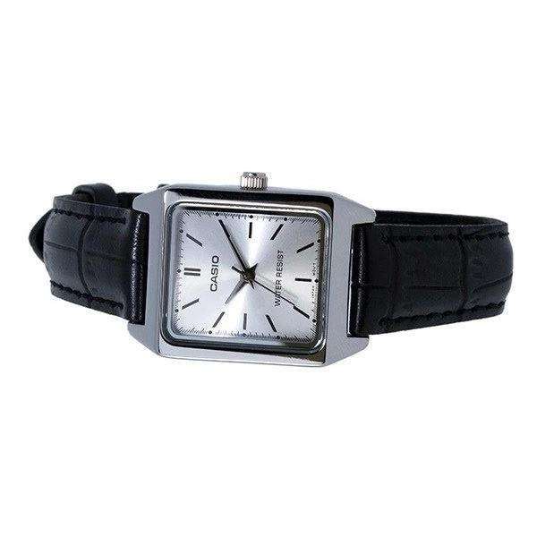 Casio LTP-V007L-7E1 Black Leather Watch for Women-Watch Portal Philippines