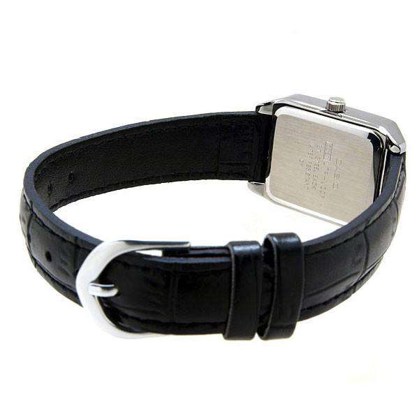 Casio LTP-V007L-7E1 Black Leather Watch for Women-Watch Portal Philippines