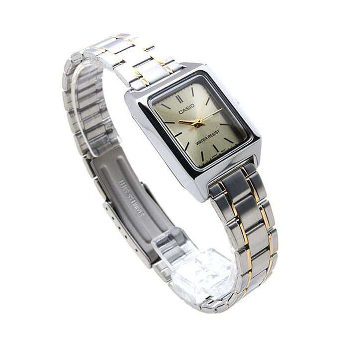 Casio LTP-V007SG-9E Two Tone Silver Watch for Women-Watch Portal Philippines