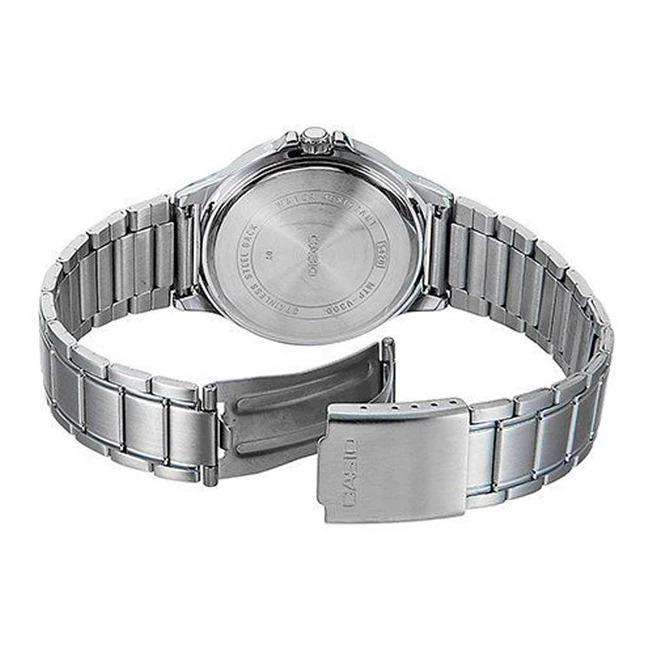 Casio LTP-V300D-1A Silver Stainless Steel Strap Watch for Women-Watch Portal Philippines