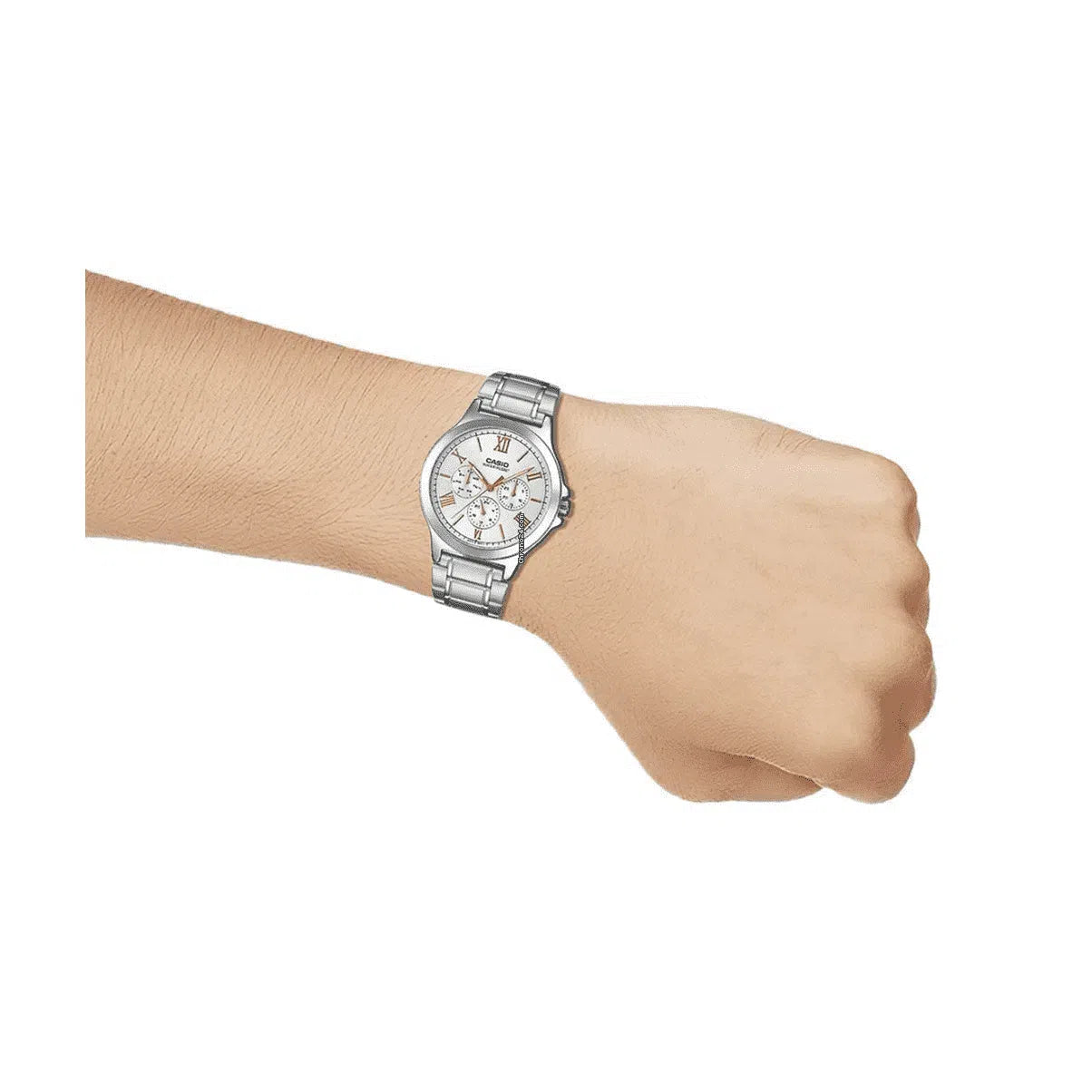 Casio LTP-V300D-7A2 Siver Stainless Watch for Women-Watch Portal Philippines