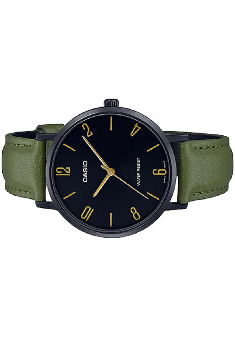 Casio LTP-VT01BL-3B Analog Leather Strap Watch For Women-Watch Portal Philippines