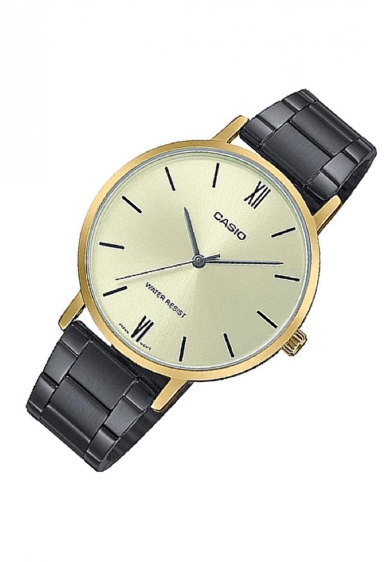 Casio LTP-VT01GB-9B Analog Stainless Steel Strap Watch For Women-Watch Portal Philippines