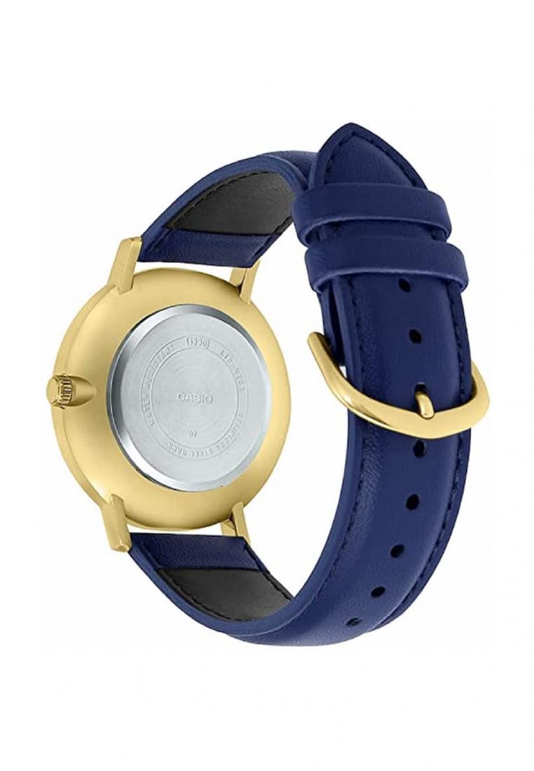 Casio LTP-VT01GL-2B Analog Leather Strap Watch For Women-Watch Portal Philippines