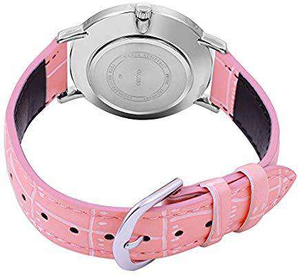 Casio LTP-VT01L-4B Pink Leather Strap Watch for Women-Watch Portal Philippines