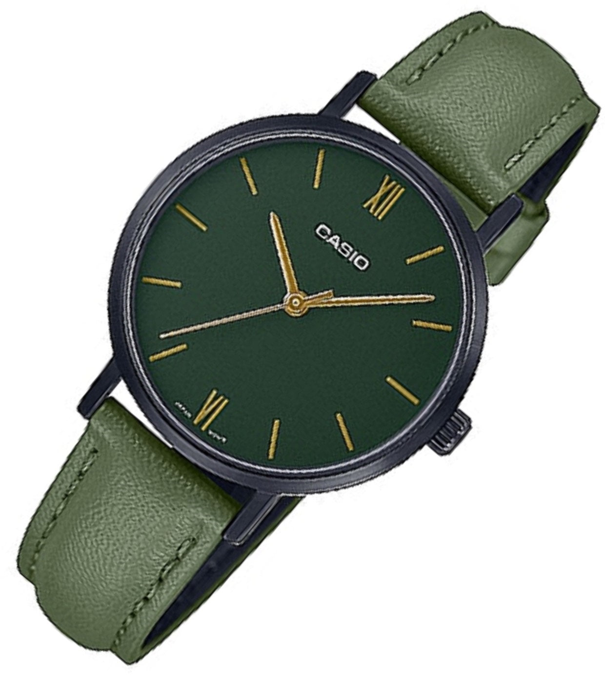 Casio LTP-VT02BL-3A Analog Leather Strap Watch For Women-Watch Portal Philippines