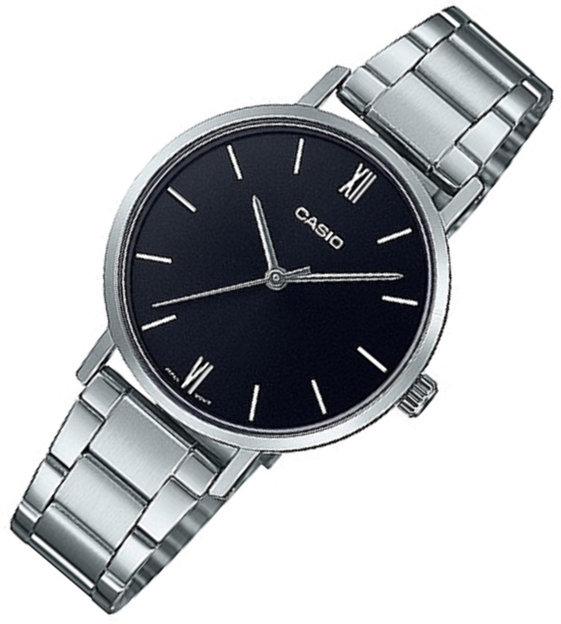 Casio LTP-VT02D-1A Analog Stainless Steel Strap Watch For Women-Watch Portal Philippines