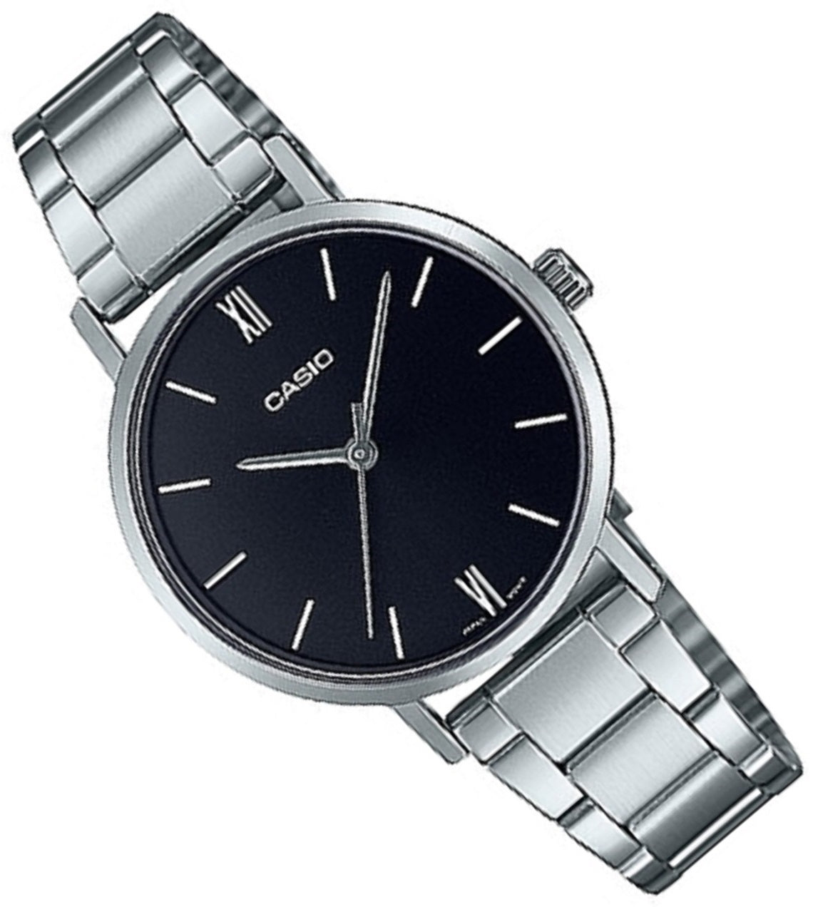 Casio LTP-VT02D-1A Analog Stainless Steel Strap Watch For Women-Watch Portal Philippines