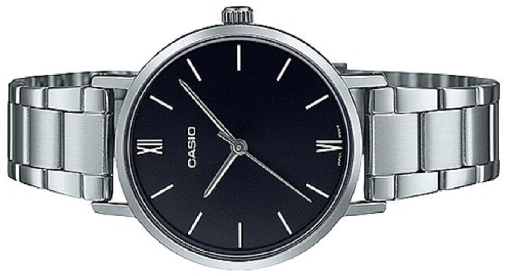 Casio LTP-VT02D-1A Analog Stainless Steel Strap Watch For Women-Watch Portal Philippines