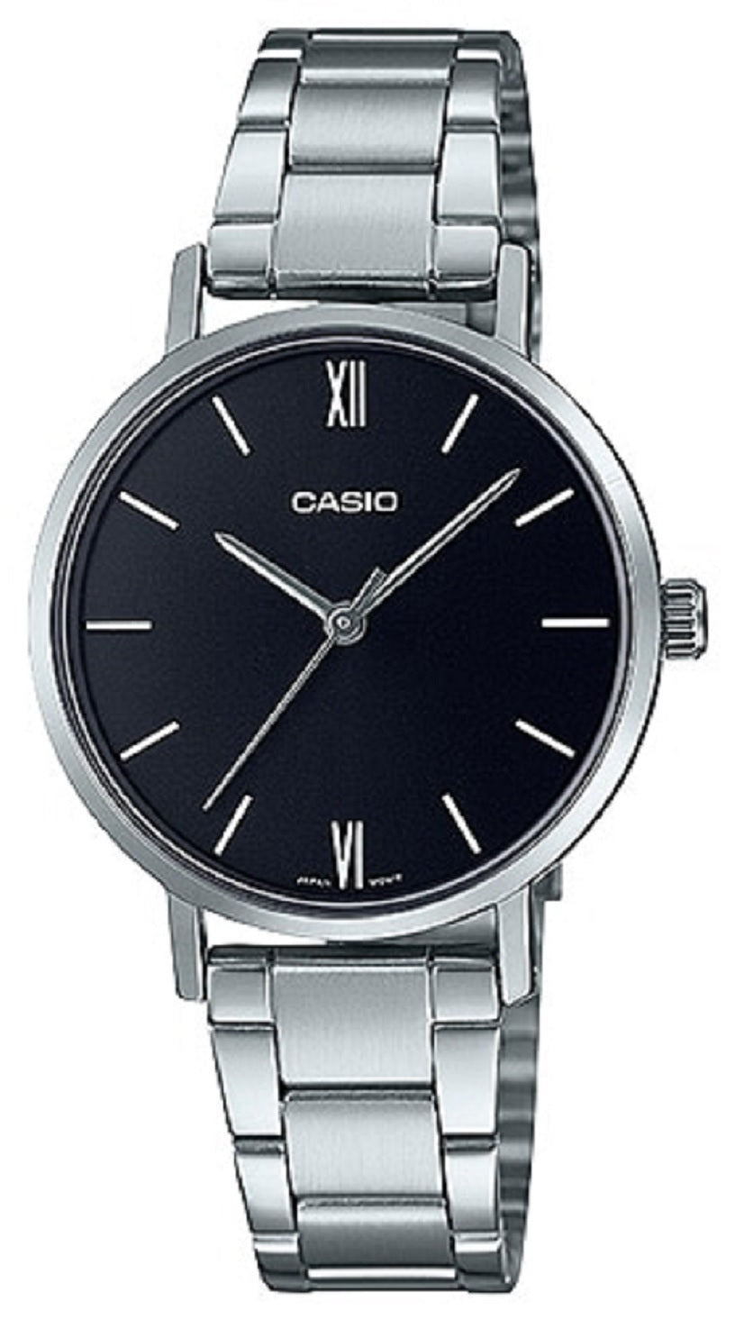 Casio LTP-VT02D-1A Analog Stainless Steel Strap Watch For Women-Watch Portal Philippines