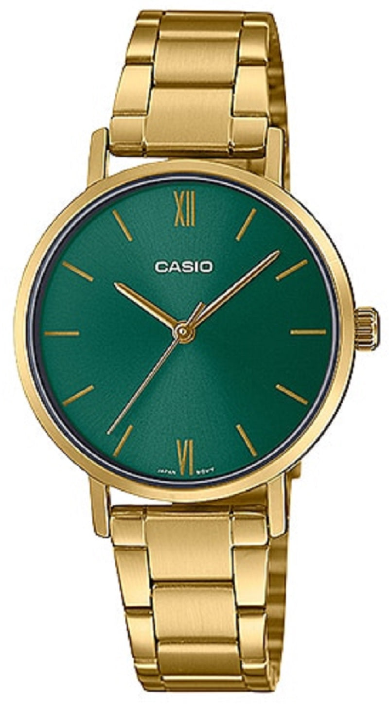 Casio LTP-VT02G-3A Analog Stainless Steel Strap Watch For Women-Watch Portal Philippines