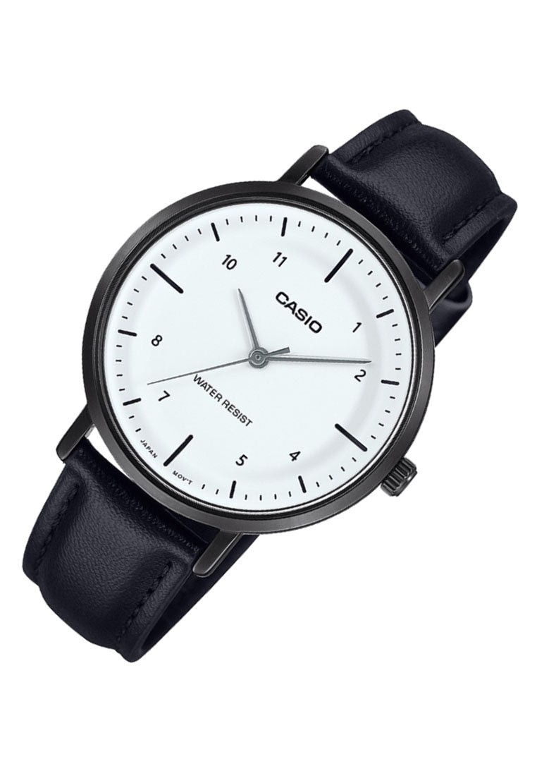 Casio LTP-VT03BL-7B Analog Leather Band Watch For Women-Watch Portal Philippines